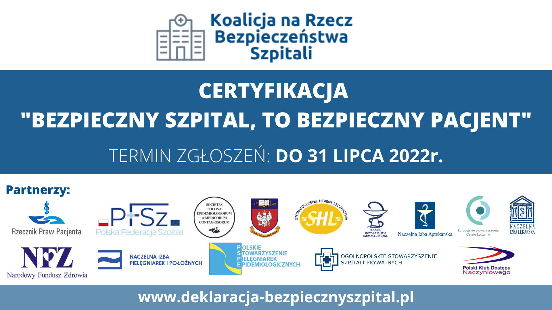 Grafika – certyfikacja szpitali