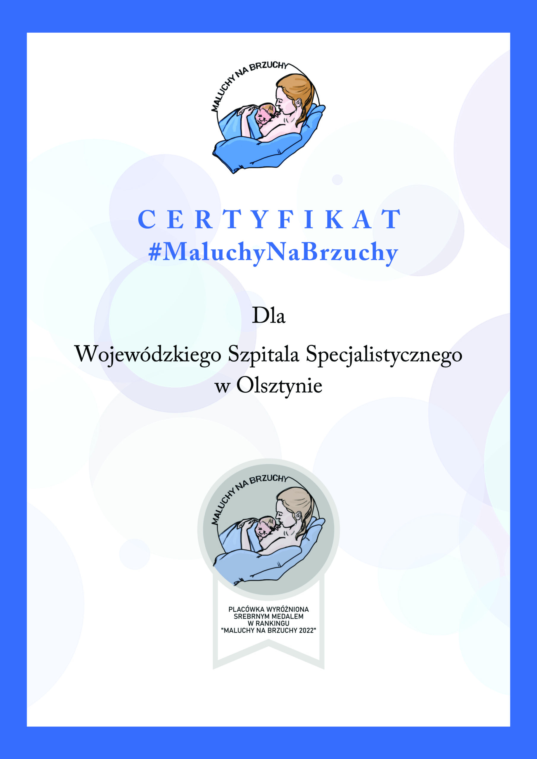 Certyfikat #MaluchyNaBrzuchy