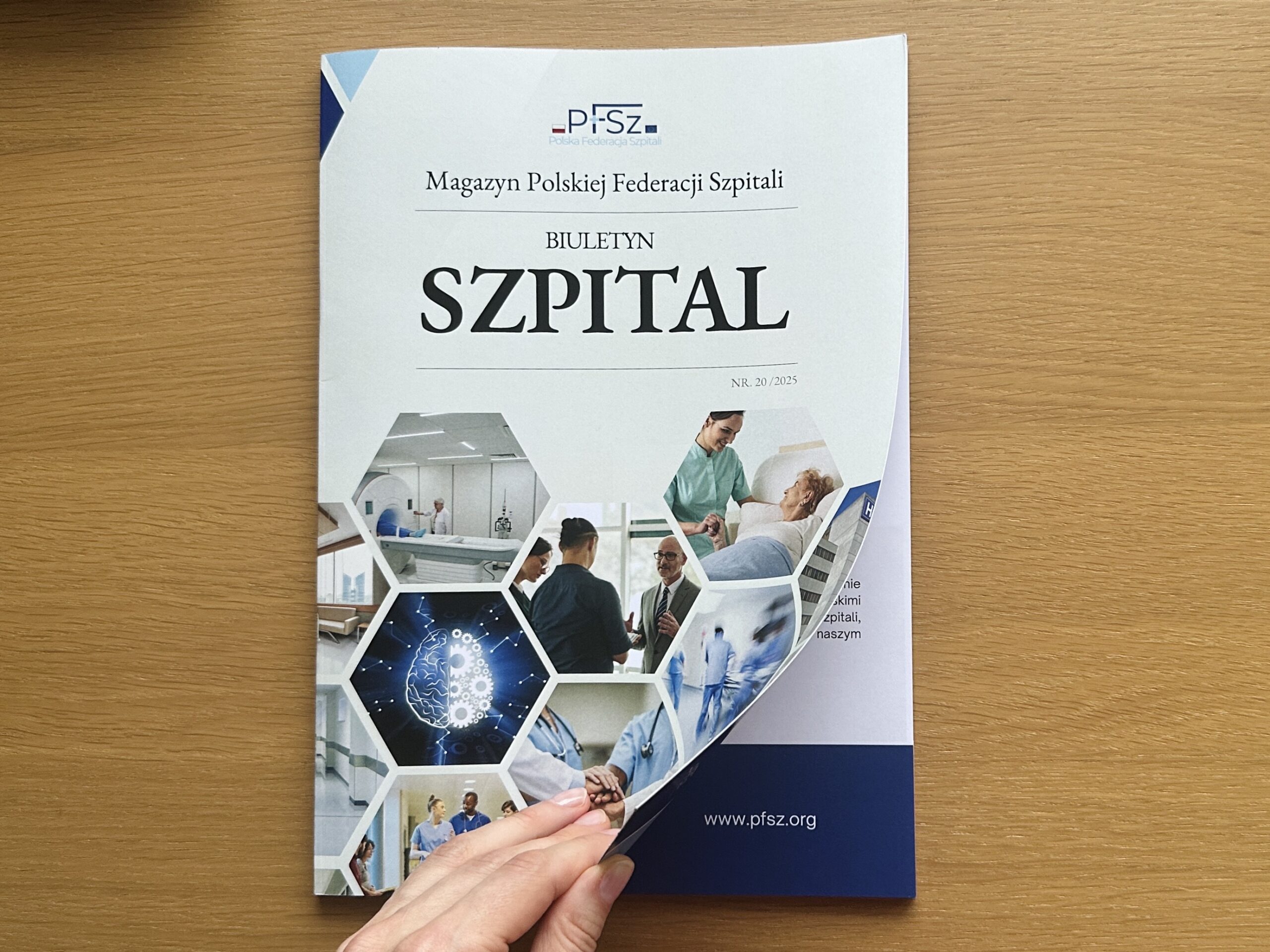Nowy numer biuletynu SZPITAL 2025, oficjalnego magazynu Polskiej Federacji Szpitali