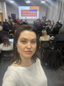 Sektorowa Rada ds kompetencji - opieka zdrowotna reprezentowana przez Agatę Sawicką na spotkaniu Rad z ministrami,organizowanym przez PARP 25.02.2026