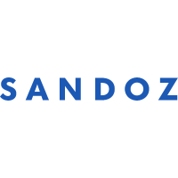 Sandoz Polska logo niebieskie